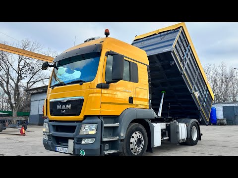 Видео: Самосвал зерновоз на тягач замовника. Переобладнання MAN 18.400 під ключ.