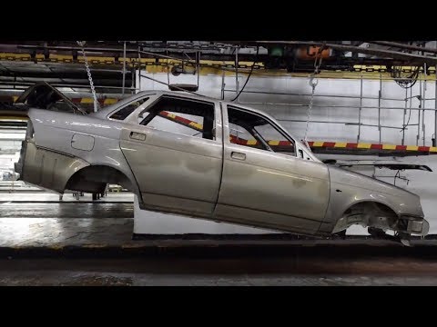 Видео: Так собирают Вашу ЛАДУ ПРИОРА.Assembling Your car LADA PRIORA