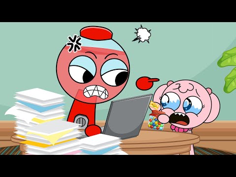 Видео: Бенни, пожалуйста, позаботься о Лии. Не сосредотачивайся только на работе | Sprunki Animation