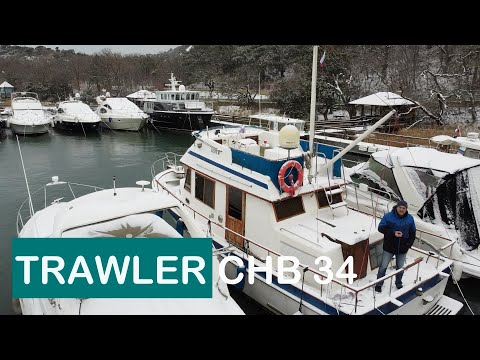 Видео: Trawler CHB34. Первый обзор '