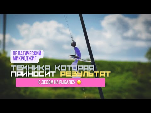 Видео: Про пелагический микроджиг, дерьмовые дороги и многое другое // рыбалка с дедом на реке детства