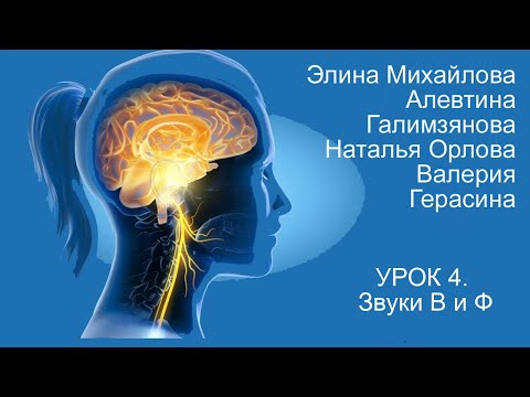 Видео: Восстановление речи после инсульта  Дизартрия  Урок 4  Звуки В и Ф