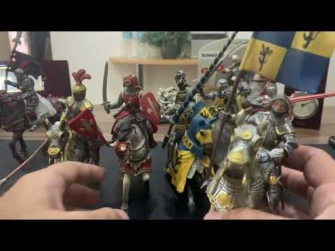 Видео: Солдатики Schleich / Modern Toy Knights