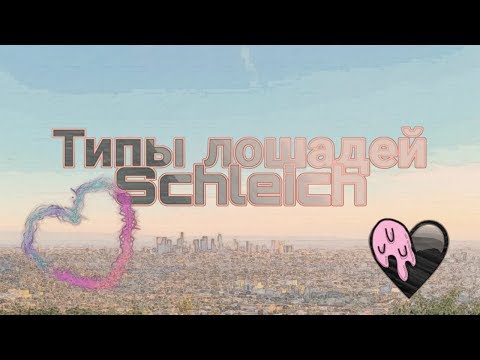 Видео: Типы лошадей Schleich