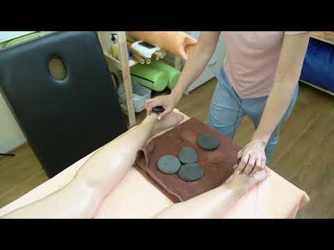 Видео: Криомарафон #1. Массаж горячими камнями | Hot stone massage