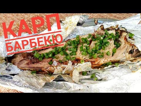 Видео: Рыба в фольге на костре
