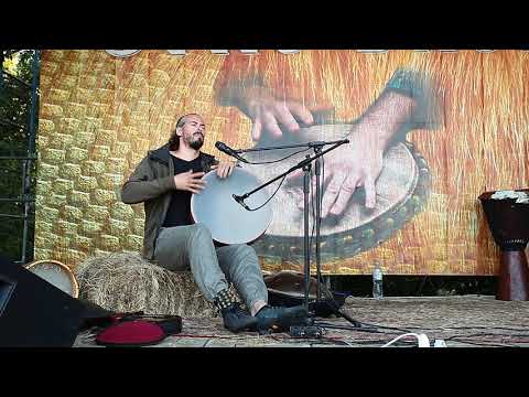 Видео: Андрей Танзю - фрейм драм на ЭТНО DRUM FEST 2019