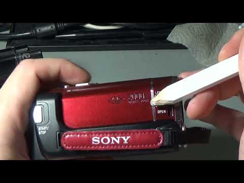 Видео: Видеокамера Sony DCR SX44E Знакомство