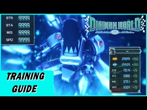Видео: Как достичь МАКСИМАЛЬНЫХ ХАРАКТЕРИСТИК! Digimon World Next Order