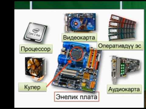 Видео: Компьютердин аппараттык жана программалык жабдылышы