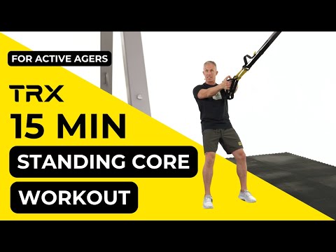 Видео: Тренировки TRX — силовая тренировка для здорового старения (15 минут дома)