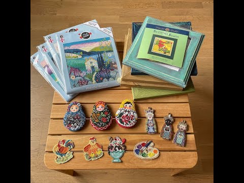 Видео: 102.  Процессы ,вышитые работы и конечно покупки )))