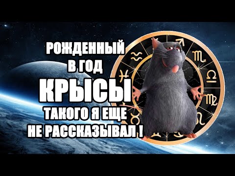 Видео: Рожденные в Год КРЫСЫ. Самый точный и подробный разбор. Восточный гороскоп. Секреты Нумерологии