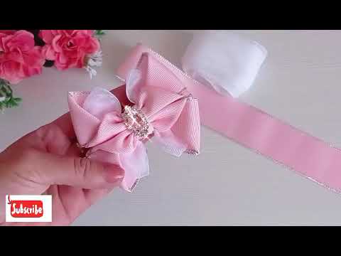 Видео: Невероятно красивые и простые бантики из репсовой ленты и органзы/ их сделает любой новичок