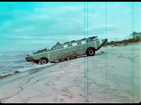Видео: Плавающий автомобиль ЗИЛ-135П, 1968