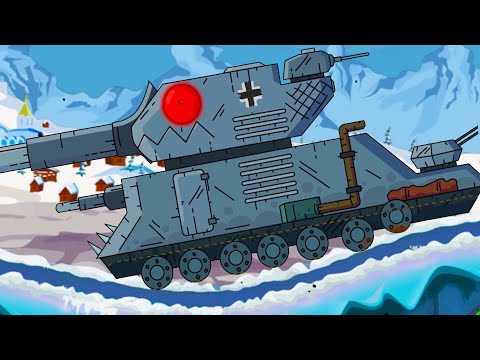 Видео: Танк ГУСЬ и Карл, Мердер, Штурм Маус в Выживании #21 Боссы Gerand Гнутые дула на Машинки Кида