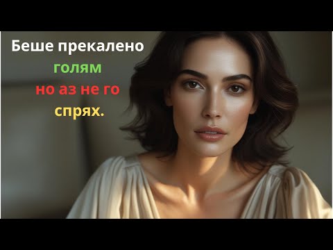Видео: Той затвори вратата нежно... после ме погледна, а аз не помръднах | Истинска история за изневяра