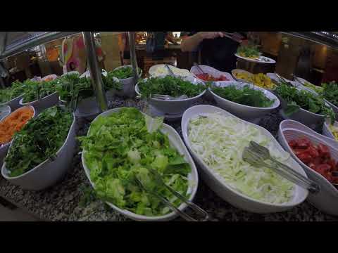 Видео: Crystal Flora Beach Resort 5*. Обед