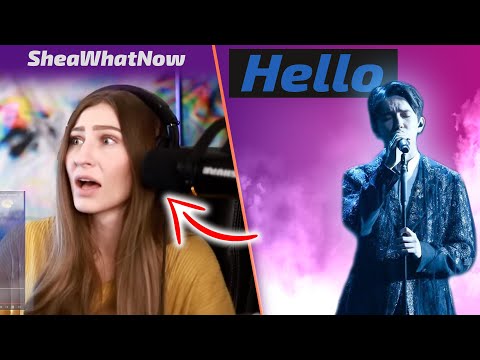 Видео: Димаш НЕ ЧЕЛОВЕК / SheaWhatNow: Hello (Димаш реакция)