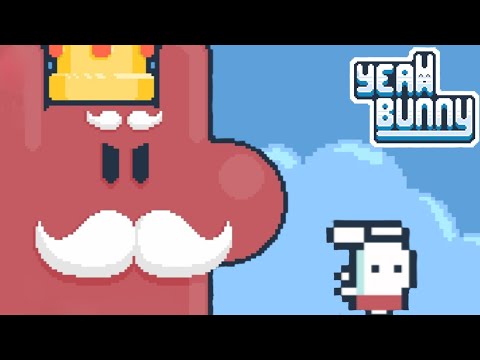 Видео: Прошёл второй мир и сбежал от Короля Коня. | YeahBunny 