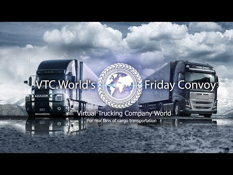 Видео: Проект VTC.World - Пятничный конвой