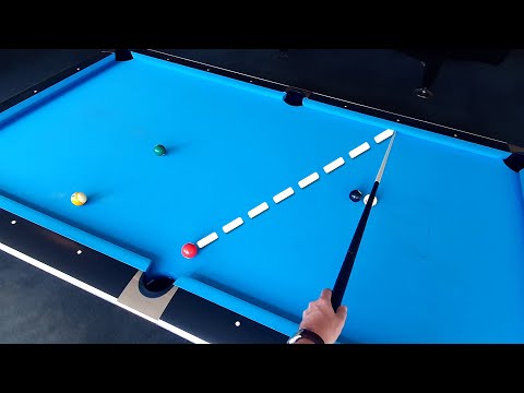 Видео: Урок по бильярду | Как рассчитать удары с одной перекладины