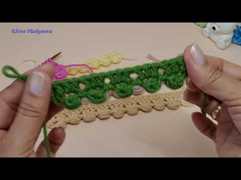 Видео: КРАЙ, НАЧАЛО ВЯЗАНИЯ КРЮЧКОМ.