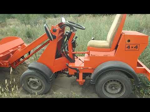 Видео: #133 САМОДЕЛЬНЫЙ МИНИ ПОГРУЗЧИК / Тесты погрузчика, косяки, доделки