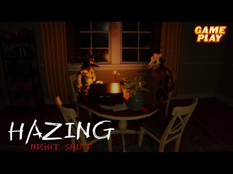 Видео: Hazing - Night Shift ✅Тёмный Ужастик VHS стиля✅ PC Steam Horror game 2024