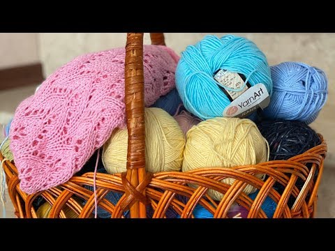 Видео: Влог вязальный пряжно - проектный.