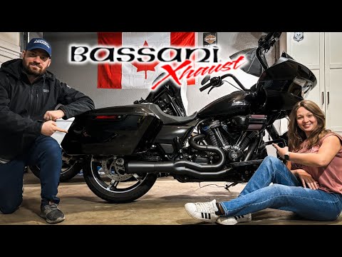 Видео: Установка выхлопной системы Bassani 2-в-1 и воздухоочистителя Heavy Breather Extreme на Road Glid...