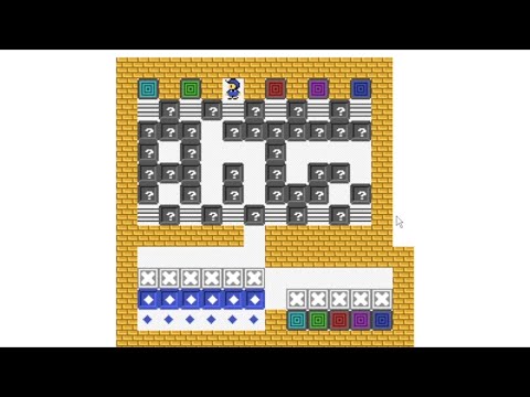 Видео: Пять интересных уровней в Сокобан