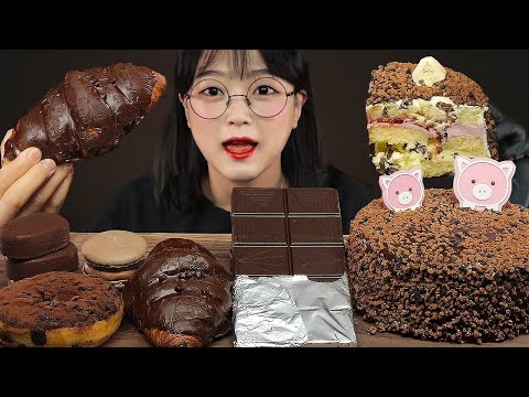 Видео: АСМР ЕДА Шоколадные десерты🍫 | CHOCOLATE DESSERTS MUKBANG