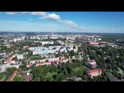 Видео: Эдуард БЕРГ. Калининград. Панорама Балтийского района/Понарта с высоты птичьего полёта