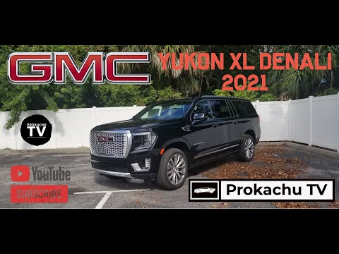 Видео: GMC Yukon XL Denali 2021 Обзор #6 | Младший брат Escalade