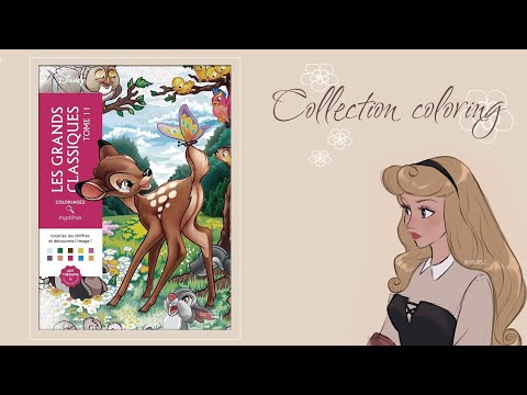 Видео: МОЯ КОЛЛЕКЦИЯ РАСКРАСОК #hachette #disney #раскраска #раскрашиваемвместе #раскрашивание