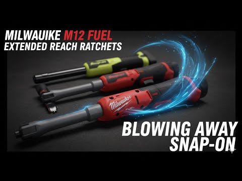 Видео: Такого трещотки вы ещё не видели! Milwaukee Gen 2 Extended Reach в действии!