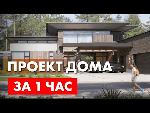 Видео: Проект дома за час. Архитектор Анастасия Томенко.