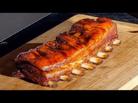 Видео: свиные рёбрышки методом 3+2+1
