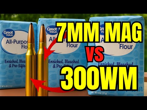 Видео: 7mm Rem Mag против 300 Win Mag… Результаты меня ШОКИРОВАЛИ!