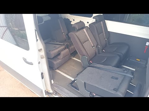 Видео: Установка удобных сидений с возможностью наклона спинки, перевозки мото/вело  в Транзит. 89999IOOI20