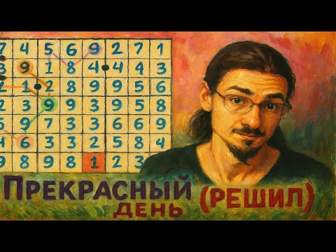 Видео: 38 - Решаю судоку - (решил) - Прекрасный день - Ссылка на судоку в описании