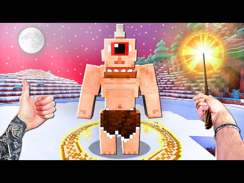 Видео: ПОБЕДИЛ ВОЛШЕБНОГО ЦИКЛОПА! МАГИЯ В МАЙНКРАФТ