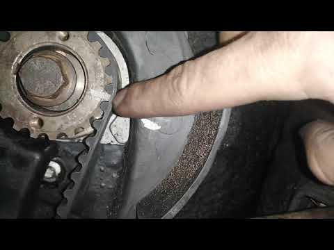 Видео: метки грм на двигателе F8Q 632