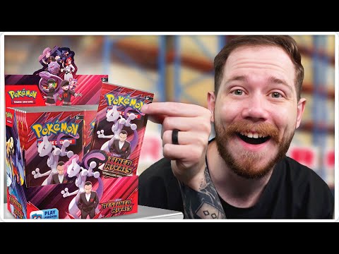 Видео: Открываем НОВЫЙ набор бустеров Destined Rivals от Pokemon!