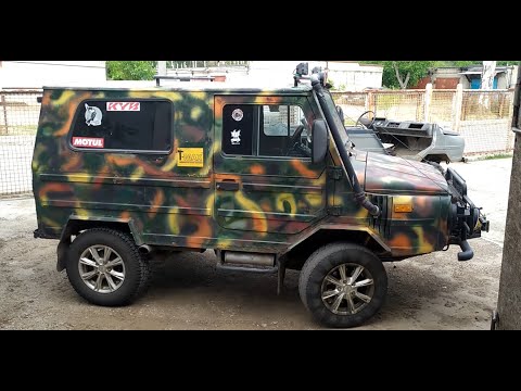 Видео: ЛУАЗ. Пятнистый.