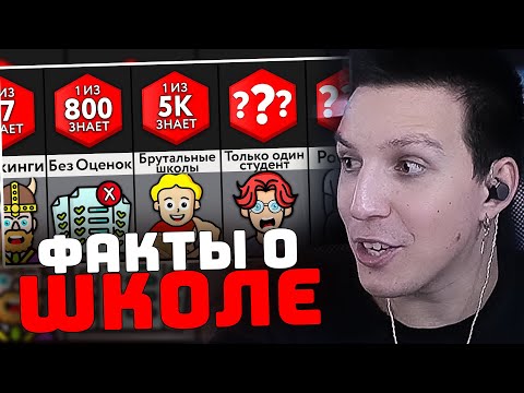 Видео: ФАКТЫ о ШКОЛЕ, которые ВЫ НЕ ЗНАЛИ! | РЕАКЦИЯ МАЗЕЛЛОВА