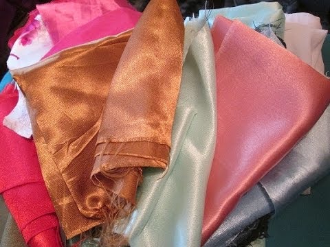 Видео: ЖЕЛАТИНИМ  ТКАНЬ  для цветоделия /Firming Up Fabrics with Gelatine.