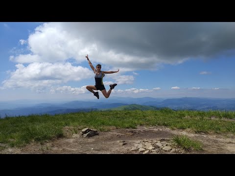 Видео: Поход на Боржаву. Гора Гемба и Великий Верх, водопады верхний и нижний Шипот