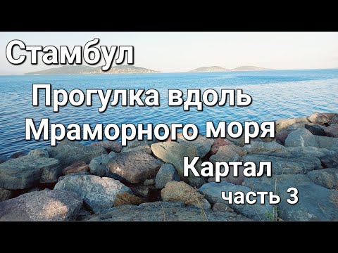 Видео: Стамбул. Прогулка вдоль Мраморного моря. Картал часть 3.